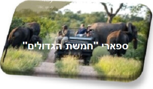 ספארי חמשת הגדולים בשמורה פרטית